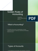 Golden Rules of Accounting