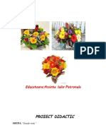 Proiect Didactic Florile