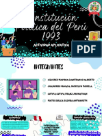 Diferencias Entre La Constitución Política Del Perú 1993 y 1979 - Semana 10.