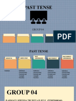 Presentasi Past Tense Group 04 Terbaru