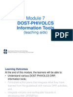 Part B. Module 7A. DRR Info Tools