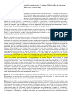 Configuração e procedimentos para inventário de estoque