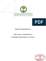 RFP Powerhouse and Tunnel Assessment English and Arabic