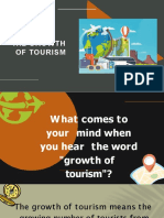 The Growth of Tourism