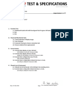 TestSpecSheet Report For SmartGuard 5100 SN 847