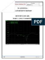 5G Antenna Measurement Report For Combined Port FINAL