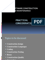 SWE-2007 Practical Considerants