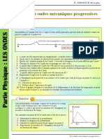 Série D'exercices - Les Ondes Mécaniques Progressives - Pr. IDISSOUR Mustapha