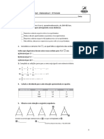 Ficha de Avaliação Trimestral de Matemática - 3º Período - 4º Ano