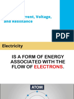 Electric Current, Voltage, and Resistance Explained