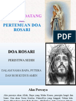 Doa Rosari Peristiwa Sedih KBK St. Mary Toboh Laut