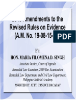 Revised Rules on Evid by Justice Singh