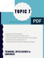 ABPG1103 - Topic 7 - Thinking, Intelligence Language - 222