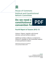 Constittuional Convenction Ik 2013