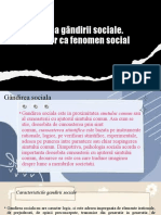 Gindirea Sociala