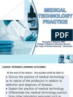 Defining The Practice of Medical Technology