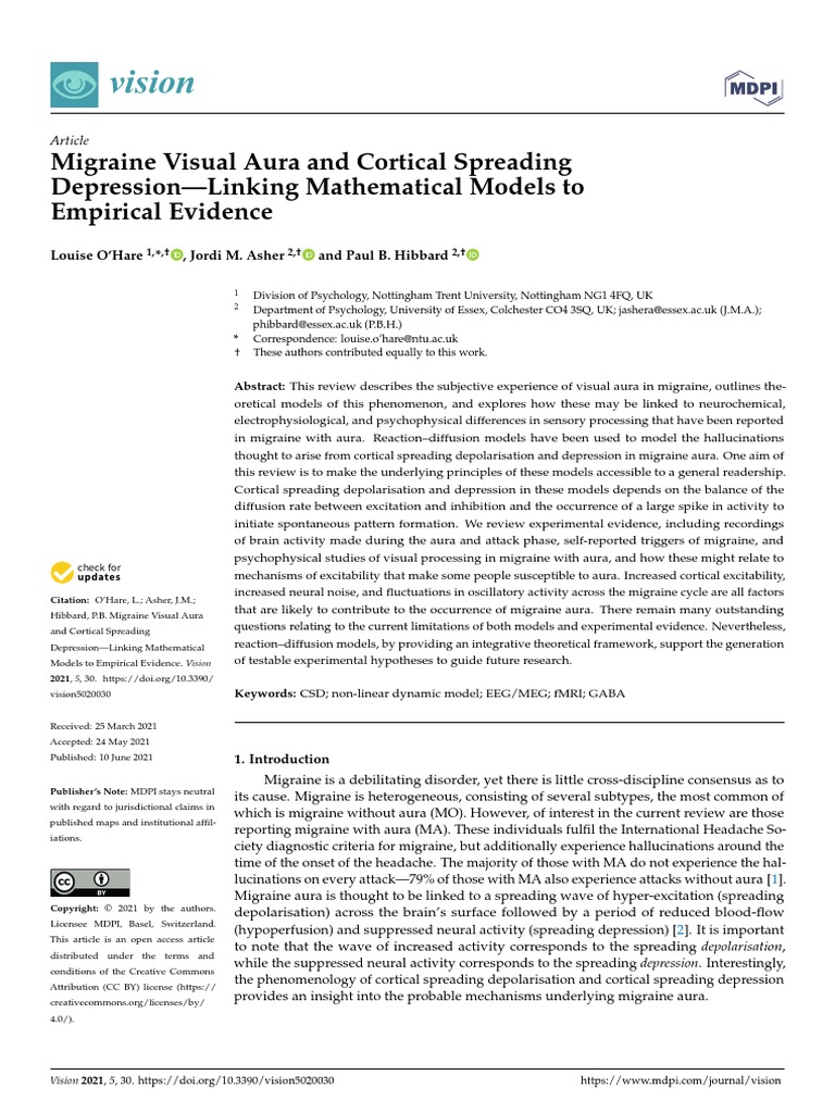 Ohare 2021 PDF Neural Oscillation Neuroscience