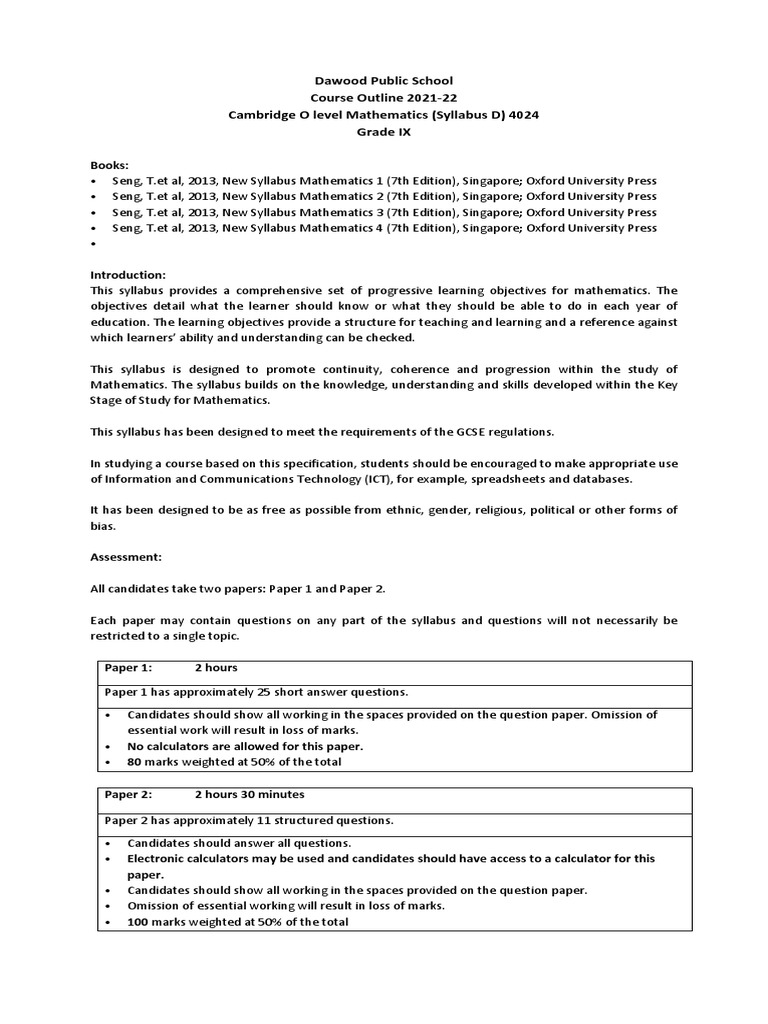 Math - Grade IX | PDF | Trigonometry | Triangle