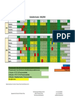 Calendário Escolar 22-23