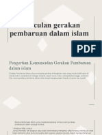 Ski D. Kemunculan Gerakan P.dalam Islam