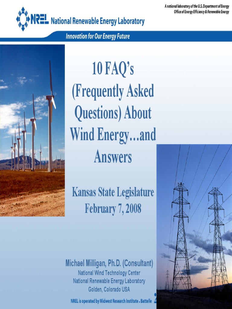 Milligan Wind Integration Faqs PDF Wind Power Electrical Grid