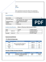 Shubham Borkar RESUME