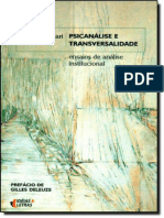 Psicanálise, transversalidade e revolução: resumo do livro