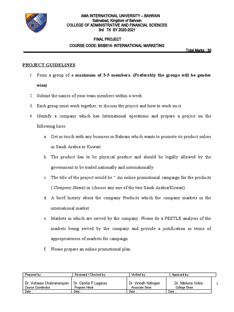 BSIB514 Final Project 3rd TRI 2020-2021 | PDF | Marketing | Economies