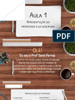 Aula 1 - Apresentação do professor e da disciplina Lets'Go