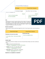 Present Perfect Simple and Continuous