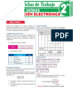 Configuracion Electronica para Segundo Grado de Secundaria