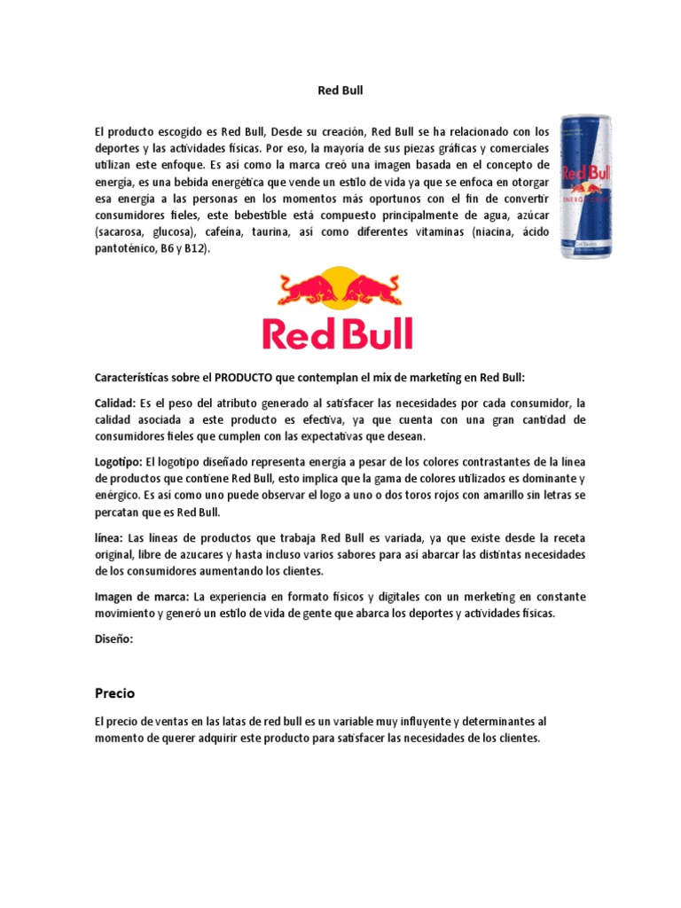 Red Bull Pdf Gratuit : Red bull – DONVOJ