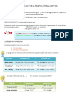 COMPARATIVES AND SUPERLATIVES  GRAMMAR