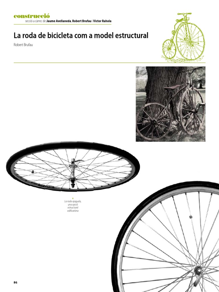 La Roda de Bicicleta Com A Model Estructural - Robert Brufau | PDF