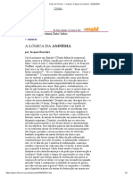 26 Folha de S.Paulo - + Autores - A Lógica Da Amnésia - 25 - 05 - 2003