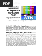 Boulder Amateur TV Repeater's Newsletter-99