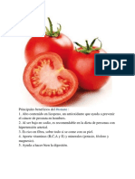 Beneficios Del Tomate