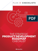 The Strategic Product Development Roadmap Checklist by ProductPlan