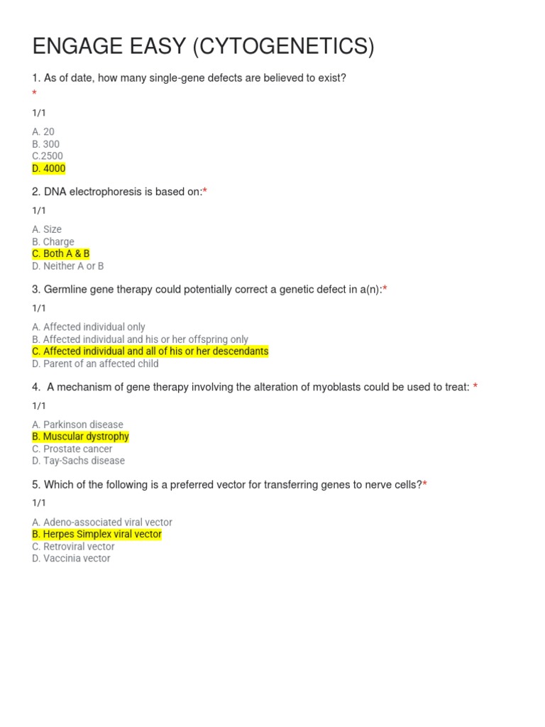 Understanding Concepts through a Series of Questions on and Biochemistry