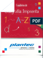 Cuaderno de Caligrafía Imprenta