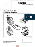 Agria 2400 Motoren Einachsschlepper Ersatzteilliste