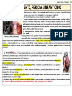 Abortamento, perícia e infanticídio