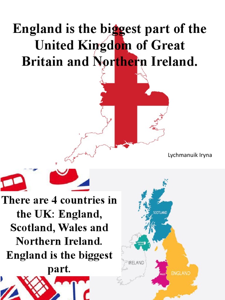 Overview of England: History, Culture, and Symbols | PDF