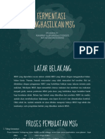 Fermentasi Menghasilkan MSG