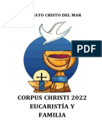 Eatciones de la Fiestiviada de corpus Christi 2022