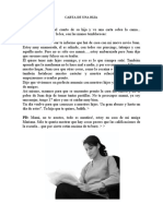 Reflexion - Carta de Una Hija