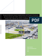 Environmental and Social Impact Assessment Lima Metropolitano BRT North Extension P170595