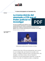 La Trama Detrás Del Atentado a CFK Que El Poder Judicial No Quiere Investigar  _ Las 4 Claves Del Piquete en Comodoro Py  _ Página12