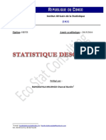 Cours Statistique Descriptive