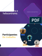 Geocentrismo vs Heliocêntrismo